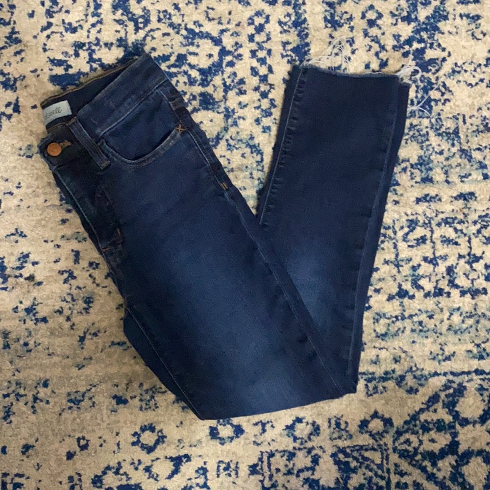 Madewell Dark Wash Skinny Jeans